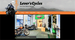 Desktop Screenshot of leverscycles.com