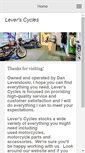 Mobile Screenshot of leverscycles.com